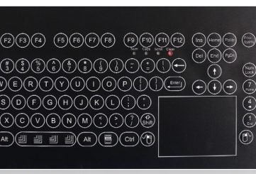 K-TEK-D321TP-KP-FN мембранная клавиатура с тачпадом