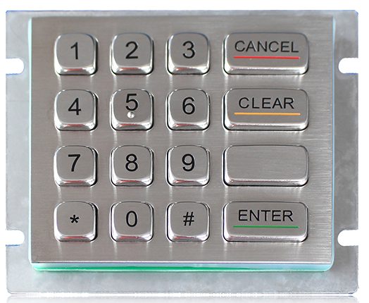 K-TEK-A100-90KP-RP-DWP  Numpad для банкомата