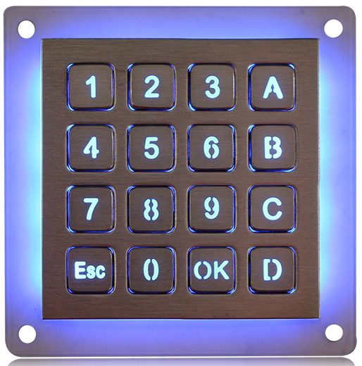 Кейпад K-TEK-B60-16-KP-BL-DWP