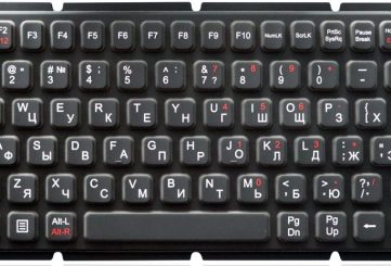 K-TEK-M270-FN-ML-OEM силиконовая клавиатура IP65
