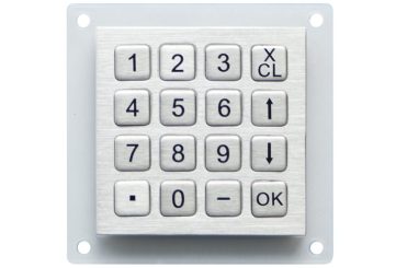 K-TEK-B60-16-KP-DWP промышленная клавиатура (кейпад)