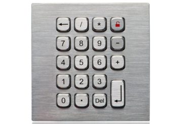 K-TEK-A118KP-DWP промышленный кейпад 118*122