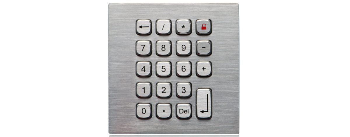 K-TEK-A118KP-DWP промышленный кейпад 118*122