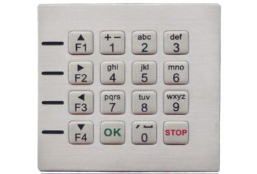 K-TEK-B75KP-DWP промышленный кейпад 75*73