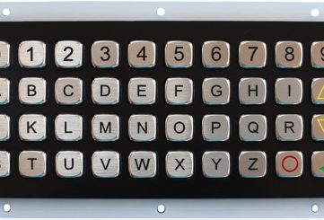 K-TEK-A191-BT-DWP промышленная антивандальная клавиатура