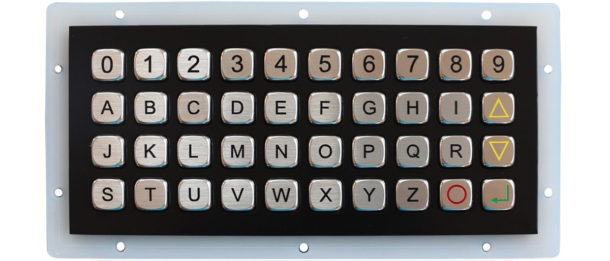 K-TEK-A191-BT-DWP промышленная антивандальная клавиатура