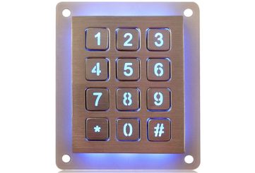 K-TEK-B48-12-KP-AC-BL-DWP кейпад из нержавеющей стали 48*60