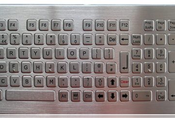 K-TEK-B420TP-KP-FN-DT-DWP промышленная клавиатура с трекболом
