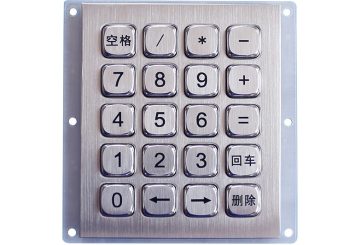 K-TEK-A101KP-20-DWP промышленная цифровая клавиатура/кейпад, 20 клавиш, IP65