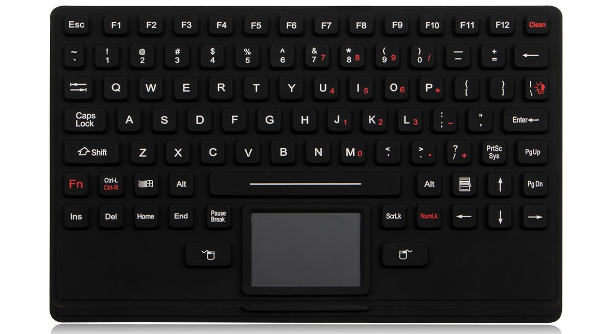 K-TEK-M275TP-FN-BL-ML-SQ-EMC-OEM силиконовая клавиатура