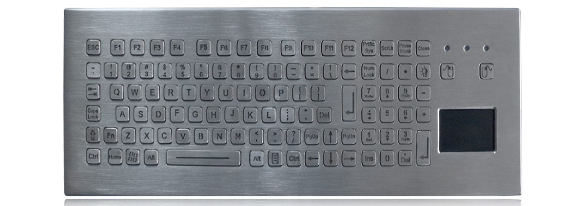 K-TEK-B332TP-KP-FN-BL-DT-DWP антивандальная клавиатура