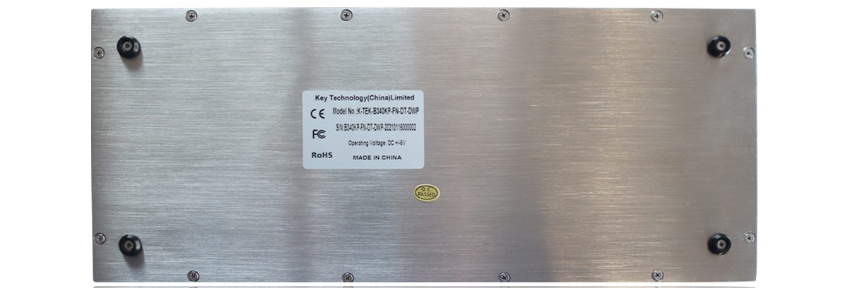 K-TEK-B340KP-FN-DT-DWP промышленная настольная клавиатура, IP68