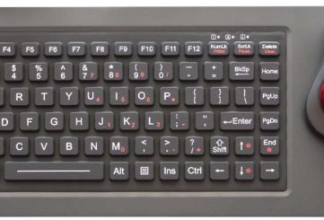 K-TEK-M425-OTB-FN-BL Силиконовая промышленная клавиатура