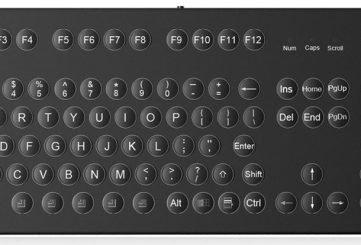 K-TEK-D396KP-FN-DT-SW настольная мембранная клавиатура