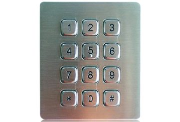 K-TEK-A88KP-DT-DWP компактная промышленная цифровая клавиатура