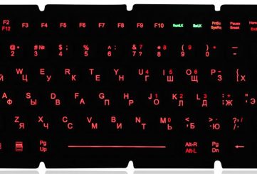 K-TEK-M270-FN-BL-IL-OEM силиконовая клавиатура