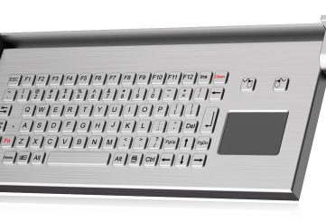 K-TEK-A370TP-FN-SDT-DWP промышленная клавиатура с тачпадом