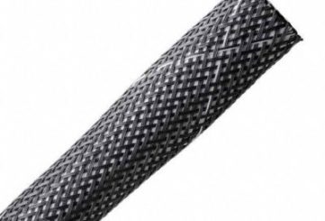 170-31200 (HEGPV012-PBT-BK) плетёная термостойкая оплётка из полиэстера