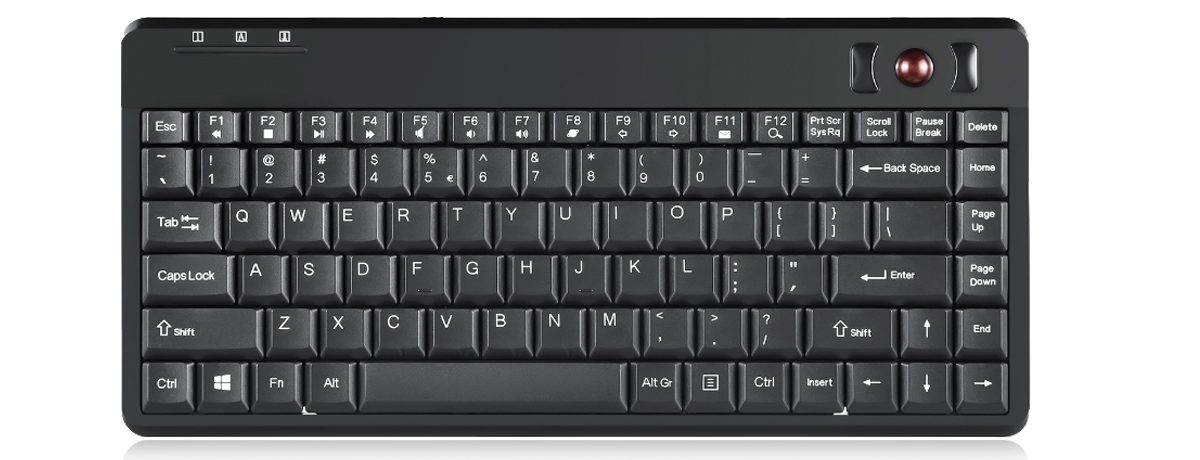 K-TEK-C315-OTB-FN-DT компактная настольная пластиковая клавиатура