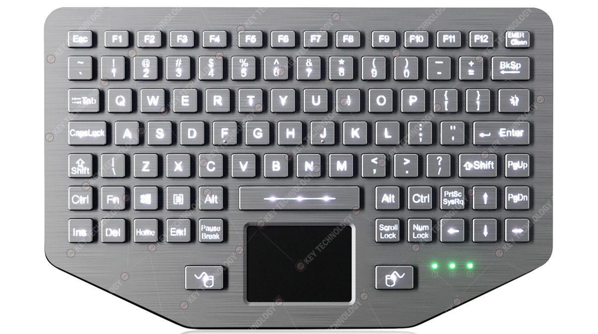 K-TEK-A285TP-FN-BL-ML-DWP промышленная клавиатура с защитой IP65