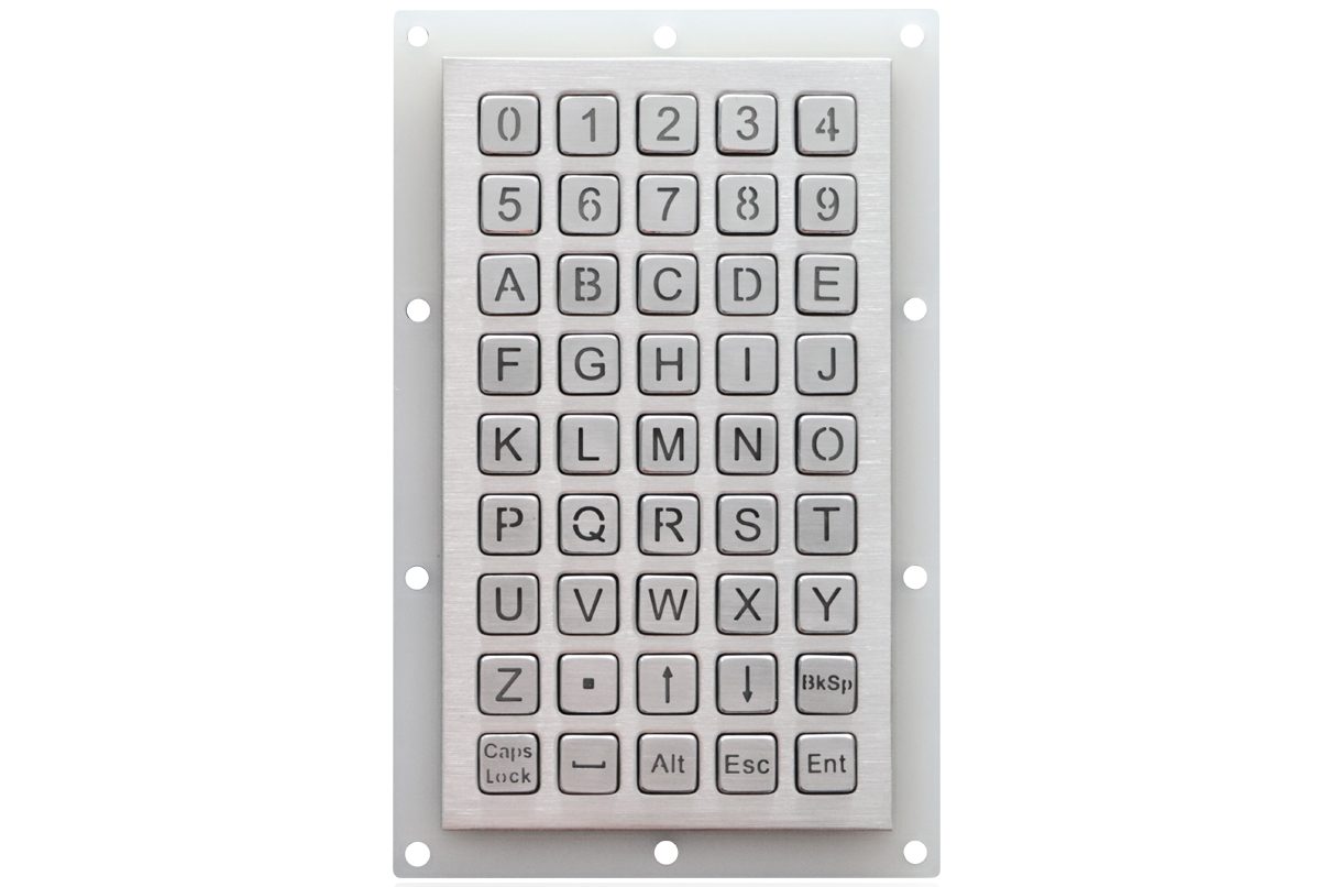 K-TEK-B74KP-45-BL-DWP компактная промышленная клавиатура
