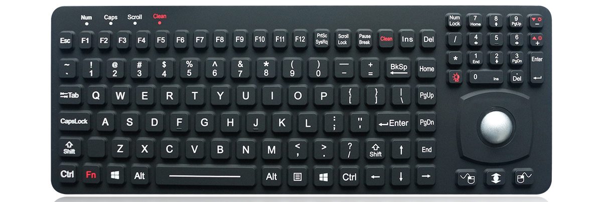 K-TEK-M366-OTB-KP-FN-BL-OEM силиконовая медицинская клавиатура
