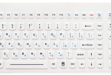 K-TEK-M375KP-FN-DT силиконовая медицинская клавиатура IP68