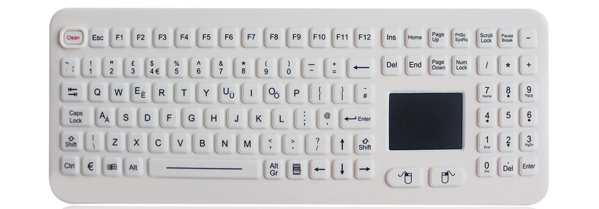 K-TEK-M396TP-KP-FN-DT силиконовая клавиатура