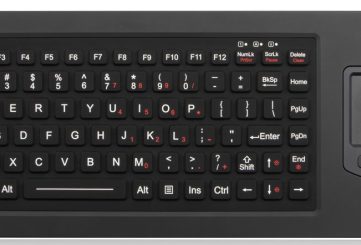K-TEK-M400TP-FN-BL-FDT промышленная силиконовая клавиатура