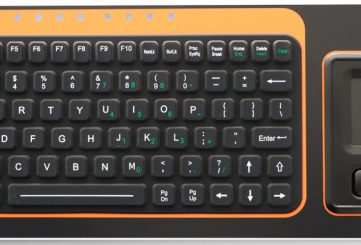 K-TEK-M418TP-FN-BL-ML-OEM силиконовая клавиатура 85 клавиш IP65