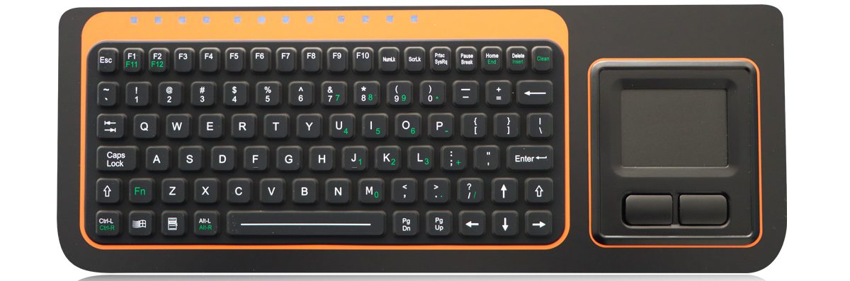 K-TEK-M418TP-FN-BL-ML-OEM силиконовая клавиатура 85 клавиш IP65