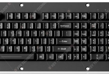 K-TEK-M503-38-MTB-AVR-KP-FN-MA-BL-151B-BT военная влагозащищённая клавиатура с трекболом