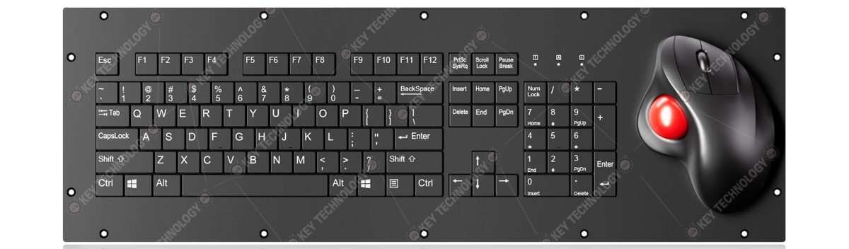 K-TEK-V530-OTB-KP-FN-SC-BT промышленная ножничная клавиатура