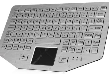 K-TEK-A285TP-FN-ML-DWP промышленная клавиатура с тачпадом