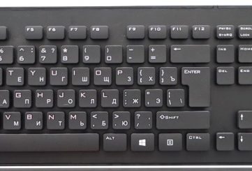 K-TEK-C439KP-FN-DT пластиковая настольная клавиатура, 104 клавиши, IP68,