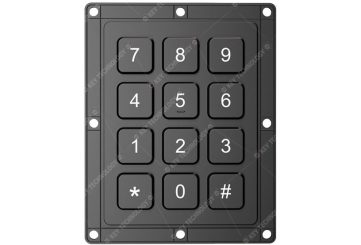 K-TEK-M68KP-12-BL-KC-ML ультратонкий промышленный кейпад