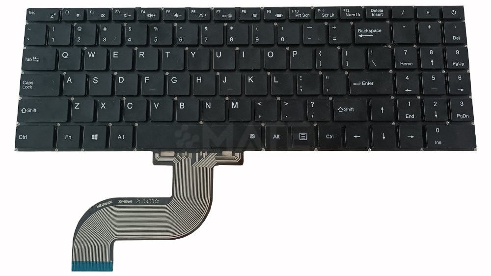 MKD-95 промышленная пластиковая клавиатура для ноутбука