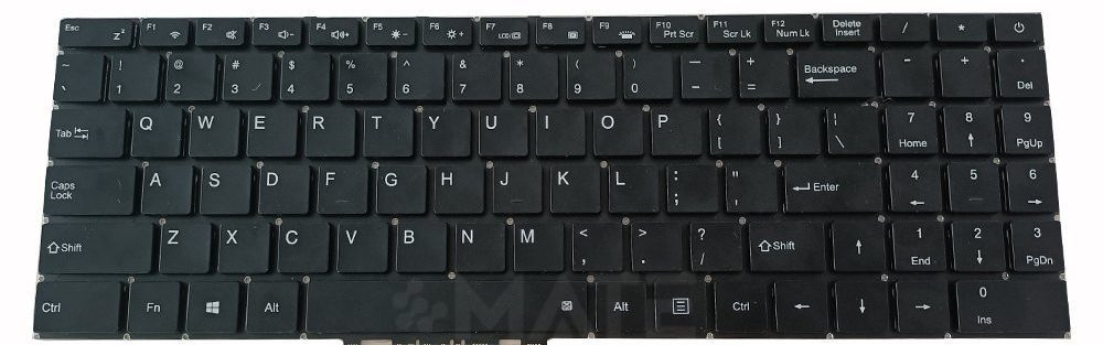 MKD-95 промышленная пластиковая клавиатура для ноутбука