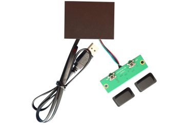 K-TEK-HTP65-USB+Key board+Key Cap промышленный тачпад, 2 клавиши, IP65