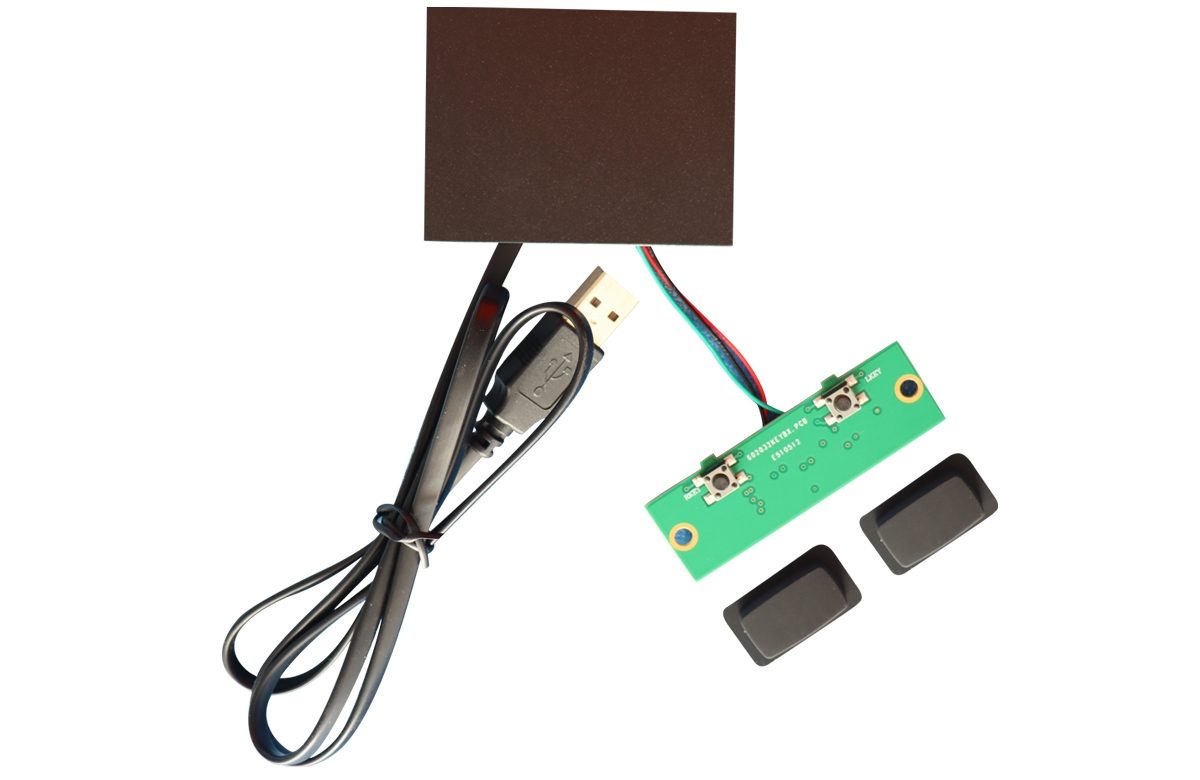 K-TEK-HTP65-USB+Key board+Key Cap промышленный тачпад, 2 клавиши, IP65