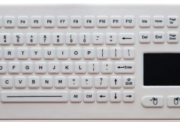 K-TEK-M399TP-KP-FN-DT медицинская силиконовая клавиатура с тачпадом
