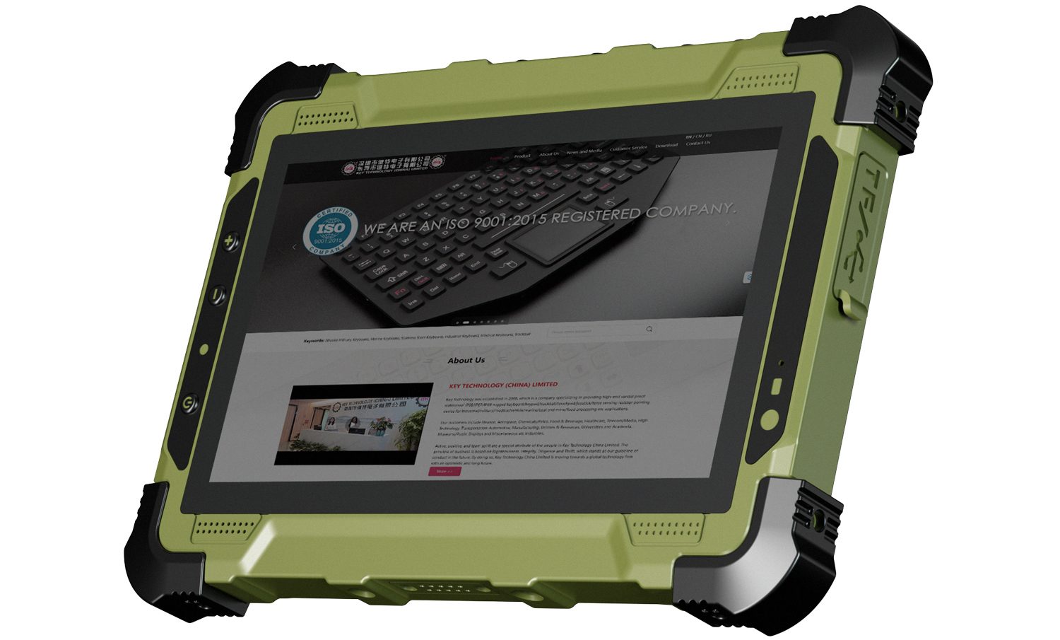 RGD-TPC-AR0700T-0002A защищённый 7″ промышленный планшет с процессором RK3588