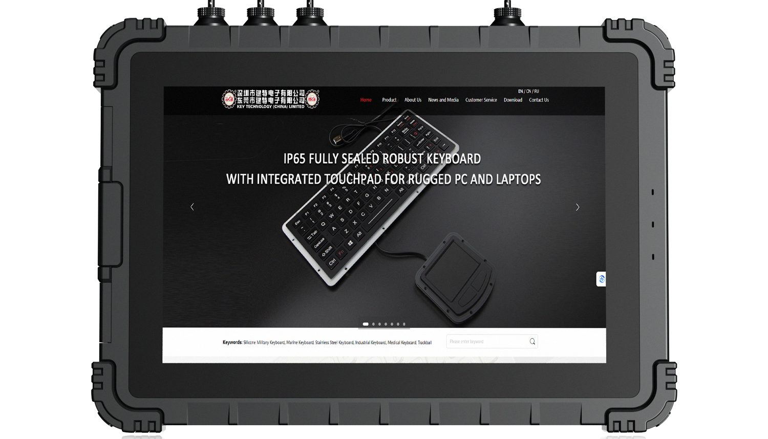 RGD-TPC-AX1001T-0005 промышленный защищённый планшет с 10.1 сенсорным экраном