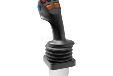 H56-JS12 MINI BASE промышленный двухосевой джойстик управления для спецтехники