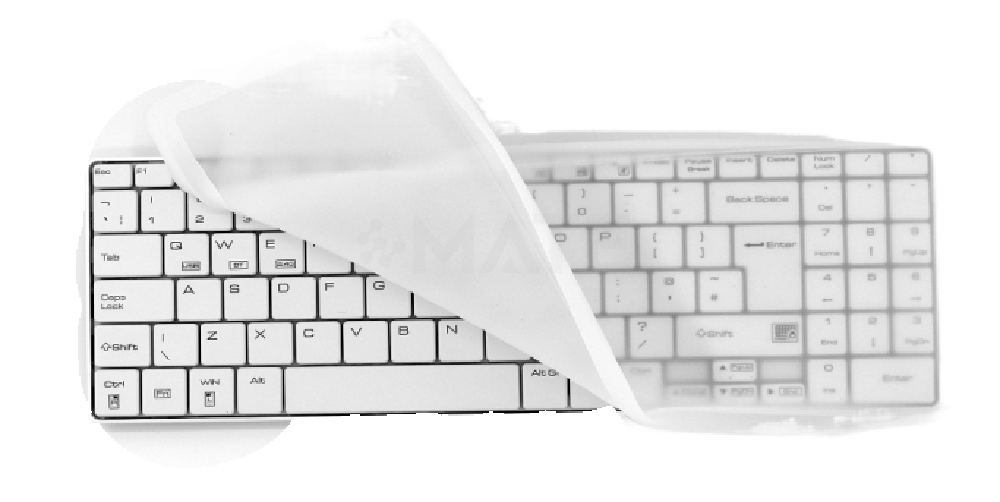 MKD-99-NM-WL беспроводная моющаяся клавиатура IP67 с Bluetooth и USB-C