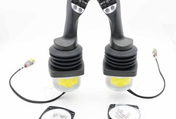 MKF-JS60B-V1 многоосевой промышленный джойстик управления спецтехникой