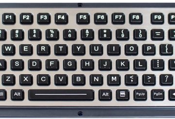K-TEK-M298-FN промышленная встраиваемая клавиатура IP65