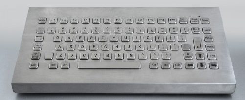 KB-CA6 промышленная настольная металлическая клавиатура с наклоном