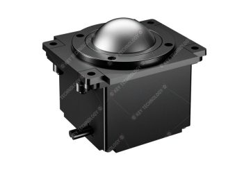 K-TEK-38-OTB-AVR-DWP промышленный панельный трекбол для транспорта и судовых систем