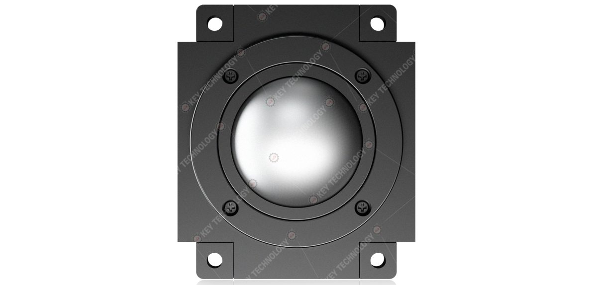 K-TEK-38-OTB-AVR-DWP промышленный панельный трекбол для транспорта и судовых систем